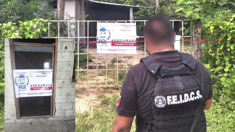 Incautan vehículos droga y equipo táctico en cateo en Bacalar