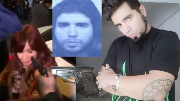 El frustrado homicida de Cristina Fernández, con historial violento