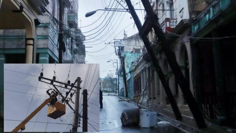 Manda México electricistas a Cuba tras paso de "Ian"