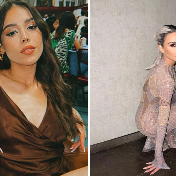 Danna Paola sorprende a fans al posar con Kim Kardashian