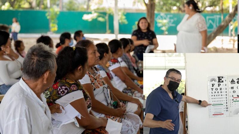 Ayuntamiento de Tulum entrega más de 400 lentes oftálmicos