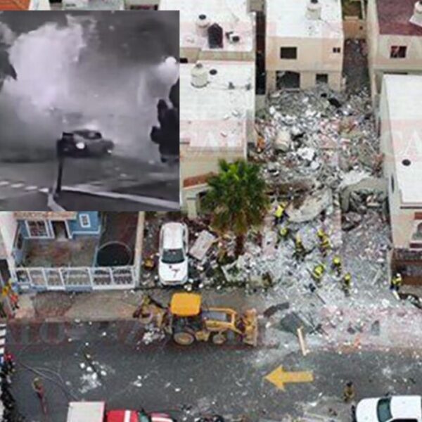 Explota vivienda de policías en Saltillo y mueren tres