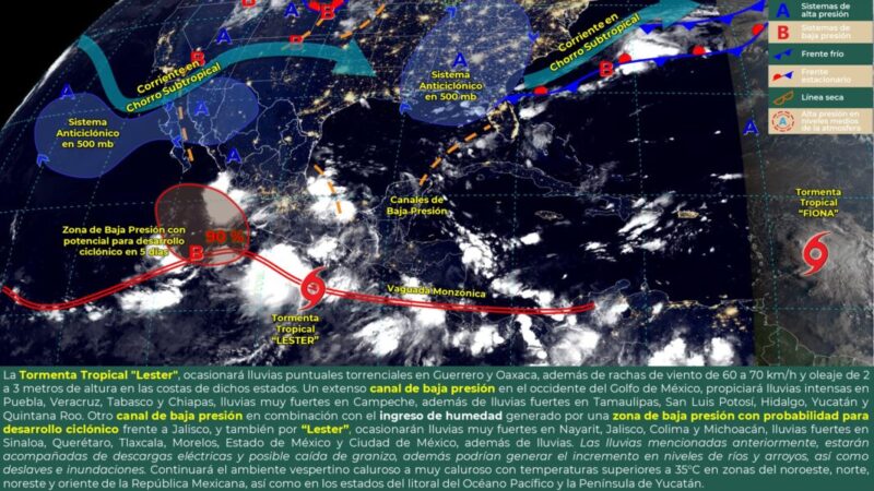 Pronóstico del clima para hoy viernes 16 de septiembre en Quintana Roo.