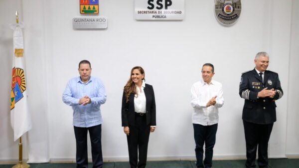 Cambia de mando la Secretaría de Seguridad Pública de Quintana Roo.
