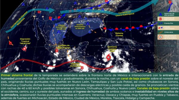 Pronóstico del clima para hoy domingo 25 de septiembre en Quintana Roo.