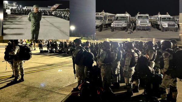 Arriban a Cancún 250 elementos de la Guardia Nacional