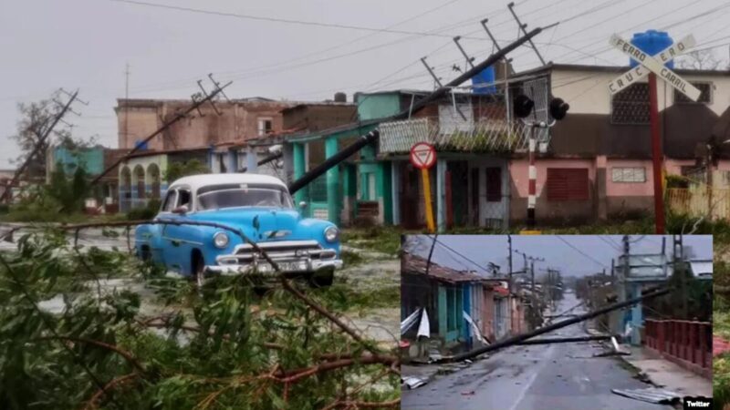 El huracán "Ian" deja a toda Cuba sin energía eléctrica