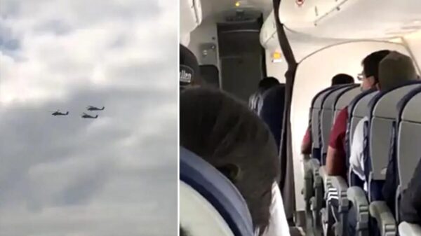 Reportan incidente aéreo en el AIFA por helicópteros militares