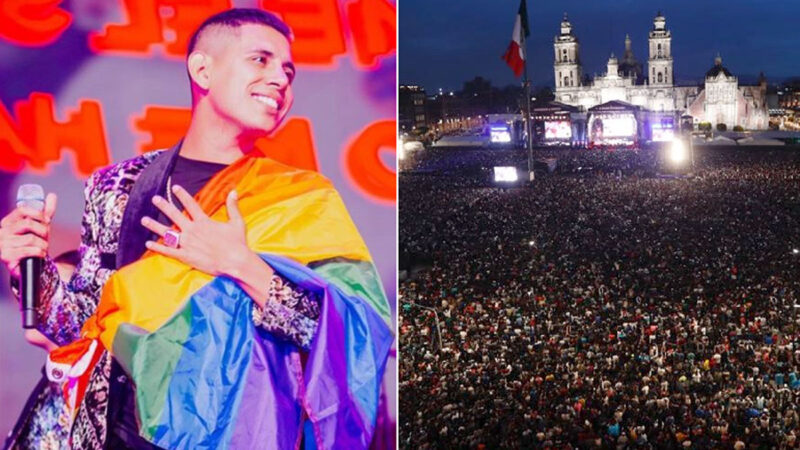 Jhonny Caz impactado por las 280 mil personas que reunió el Grupo Firme en el Zócalo