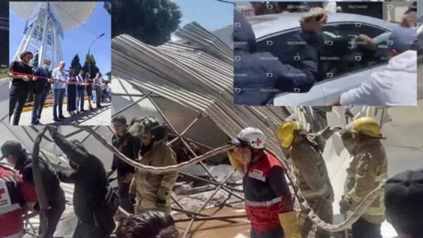 Intentan linchar a alcaldesa en Puebla por colapso de obra que dejó 2 muertos