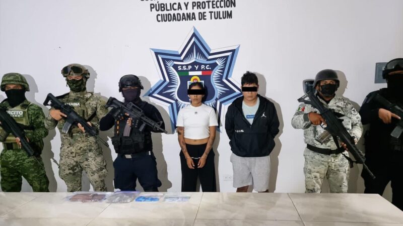 Detienen a presuntos narcomenudistas en Tulum