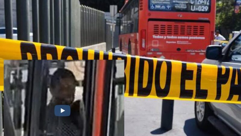 Hombre en Jalisco toma rehenes en camión, la policía lo mata
