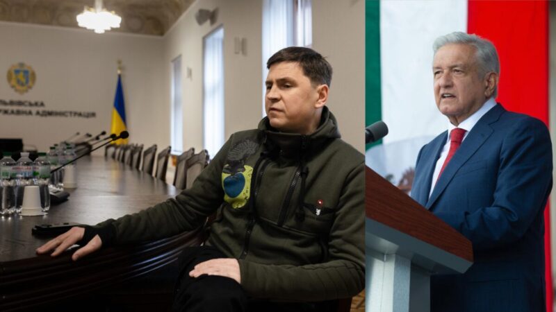 Critica asesor de Zelenski propuesta de AMLO, “ese plan es ruso”, dice