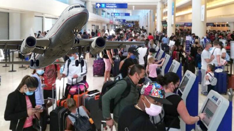 Registra Aeropuerto de Cancún 507 operaciones aéreas