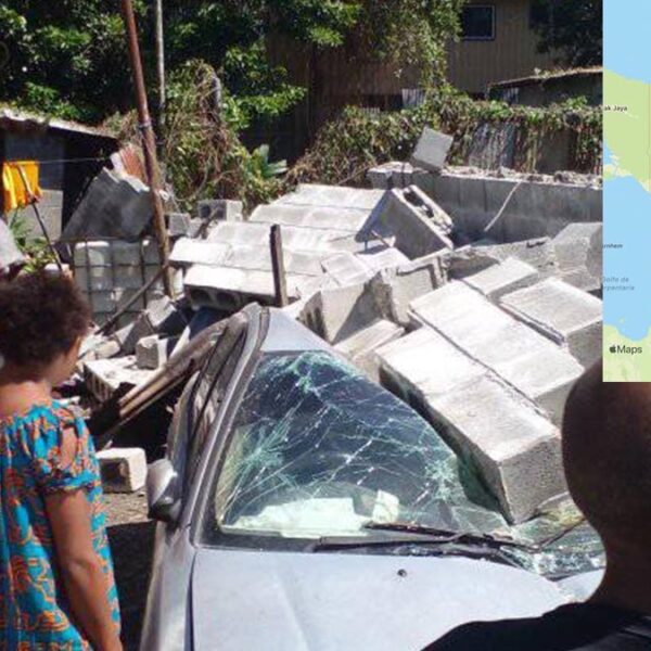 Brutal sismo de 7.6 grados sacude a Nueva Guinea