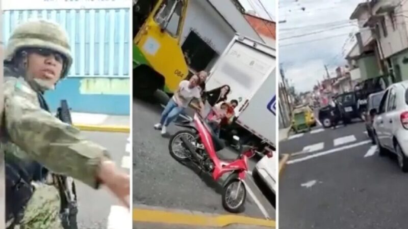 Pánico en Orizaba por dos horas de tiroteos y persecución de delincuentes