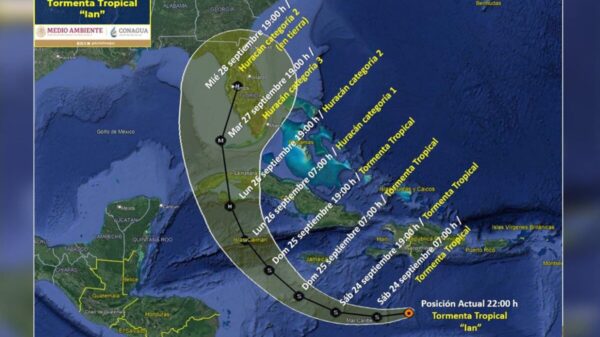 "Ian" ya es Tormenta Tropical en el Caribe