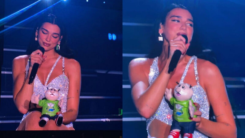 VIDEO: Dua Lipa le canta al Dr. Simi en Monterrey