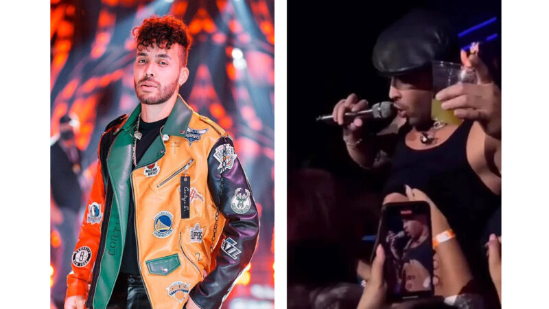 VIDEO: Fan le da un "lengüetazo" al abdomen de Prince Royce