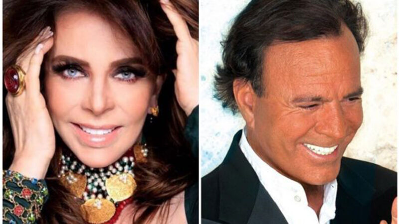 Verónica Castro recuerda cuando Julio Iglesias le agarró el trasero
