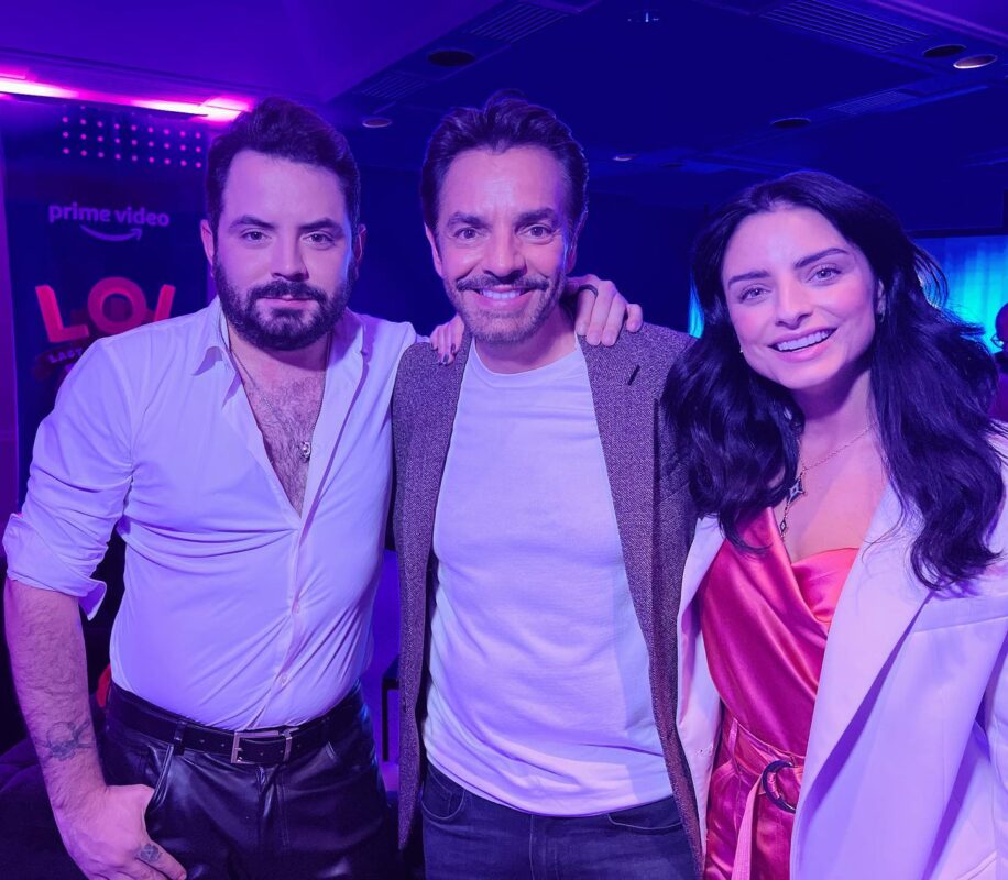 Victoria Ruffo se encuentra preocupada por el estado de salud de Eugenio Derbez