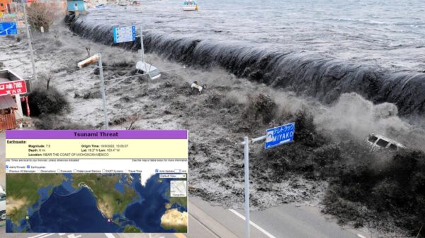 Ante la alerta ¿Sabes qué es y cómo se origina un tsunami?