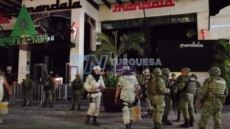 Investigan una presunta libertad en Mandala Nightclub de Cancún.