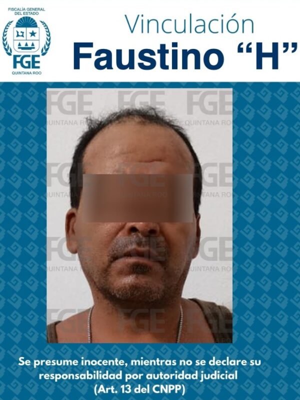 Vinculado a proceso por tentativa de homicidio en Chetumal; los hechos que le imputan a Faustino “H”, ocurrieron en un rancho.