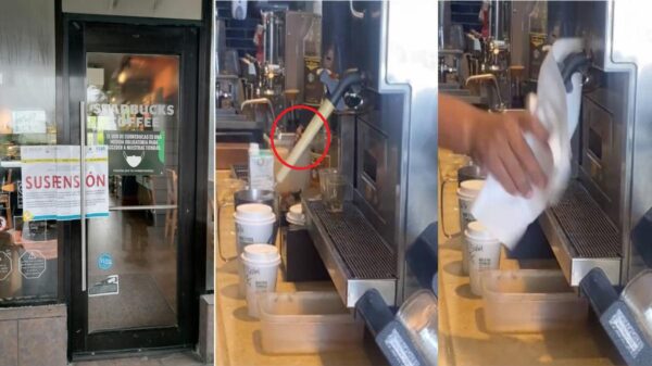 Suspenden un Starbucks en Cancún por hallar cucarachas.