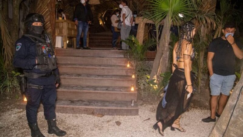 Empresarios de la Zona Costera de Tulum deben acatar nuevo horario de actividades nocturnas.