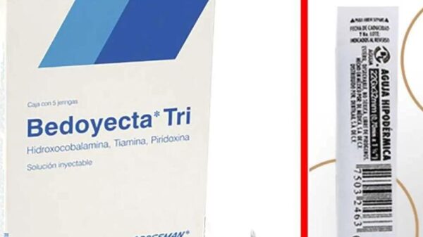 Alertan por falsificación de vitamínicos Bedoyecta.