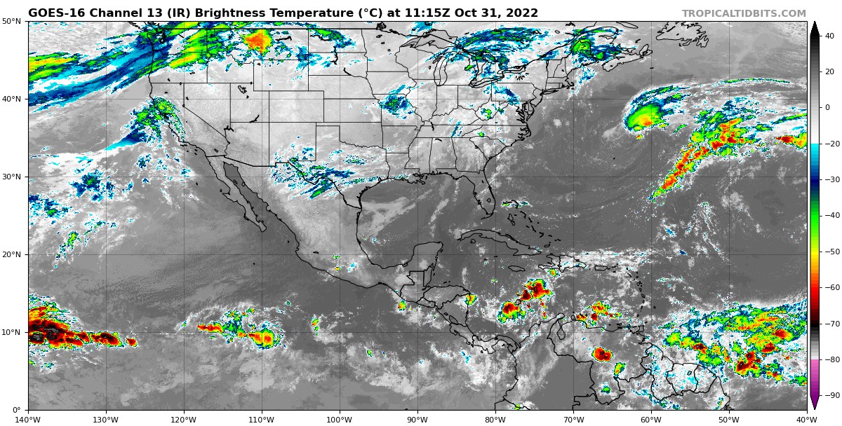 Pronóstico del clima para hoy lunes 31 de octubre en Quintana Roo; cielo despejado con ambiente cálido por la mañana y caluroso pro la tarde.