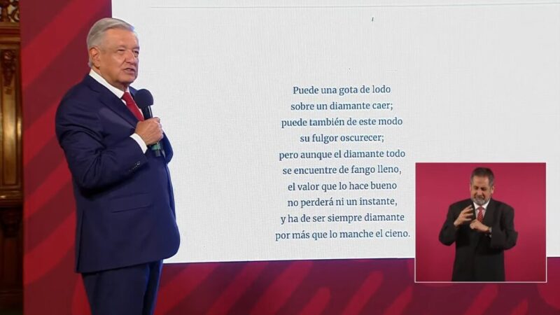 AMLO pide a la oposición dejar de hacer el ridículo