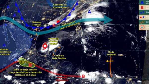 Pronóstico del clima para hoy jueves 13 de octubre en Quintana Roo.