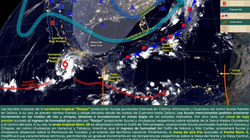 Pronóstico del clima para hoy viernes 21 de octubre en Quintana Roo.