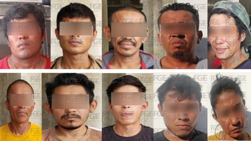 Detienen a 11 involucrados en desapariciones en la Zona Hotelera de Cancún.