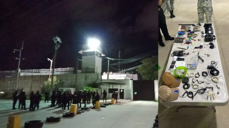 Golpe a la delincuencia en área ‘La i’ del Cereso de Cancún