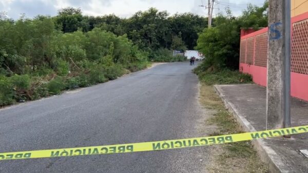 Hallan cadáver embolsado en la Arboledas de Chetumal.