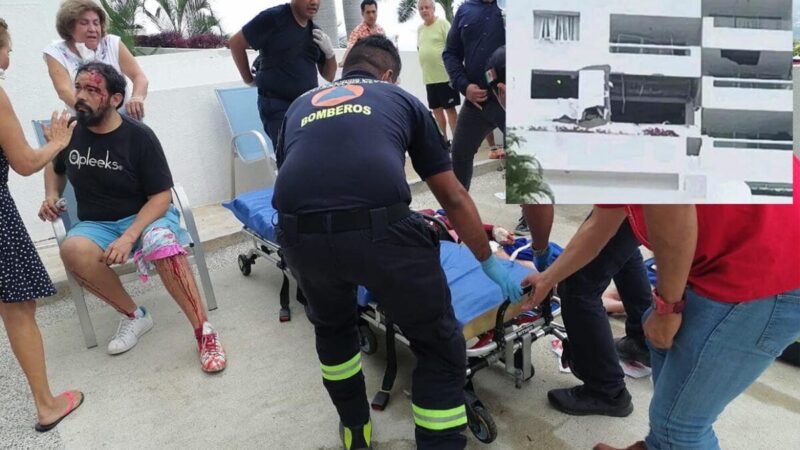 Explosión en lujoso condominio de Acapulco deja 8 lesionados
