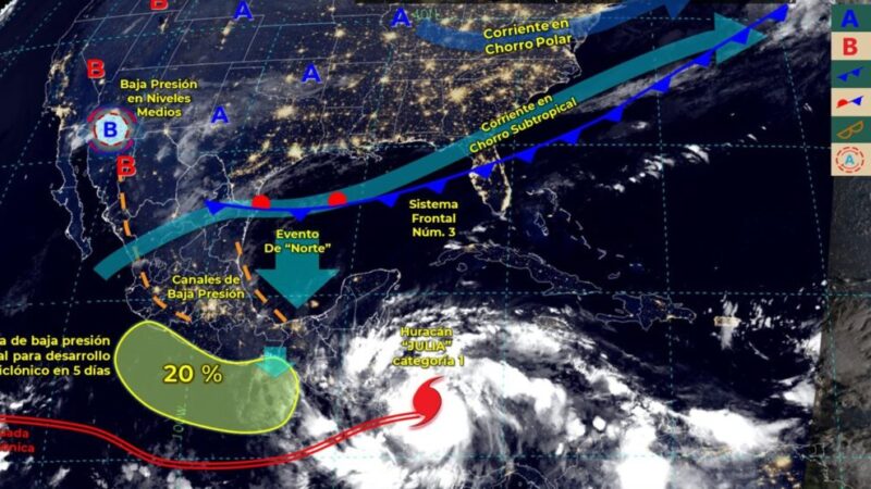 Pronóstico del clima para hoy domingo 9 de octubre en Quintana Roo.
