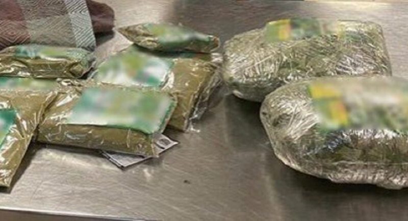 En el aeropuerto de Cancún detienen a peruano con hojas y harina de coca.