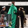 Frida, la perrita rescatista es homenajeada con estatua por la Semar
