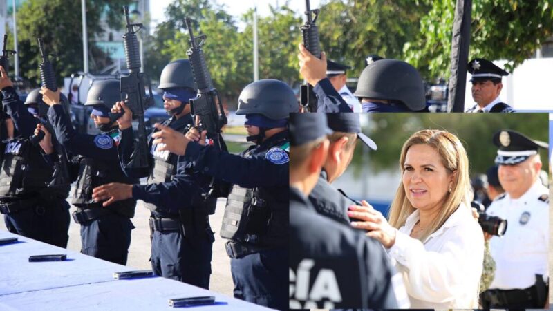 Es un orgullo ser policía en Solidaridad: Lili Campos