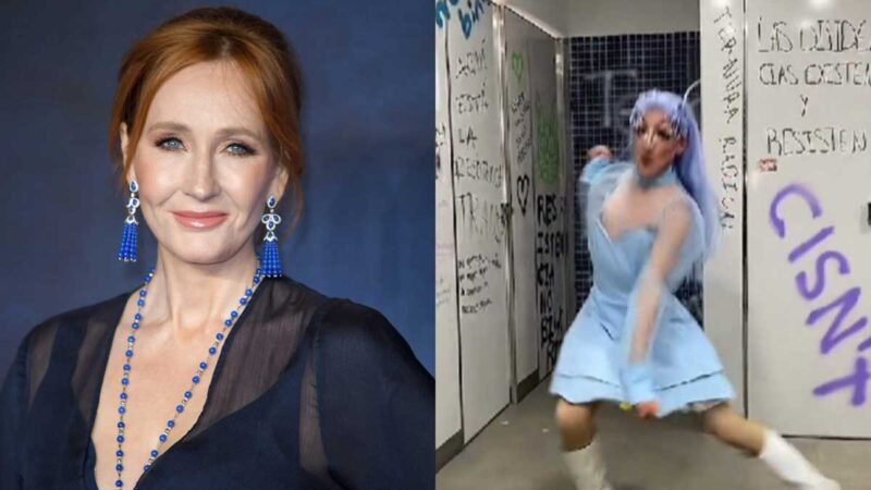 J.K. Rowling critica los baños neutros de la UNAM