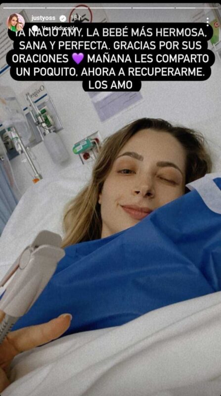 YosStop anuncia el nacimiento de su hija Amyra