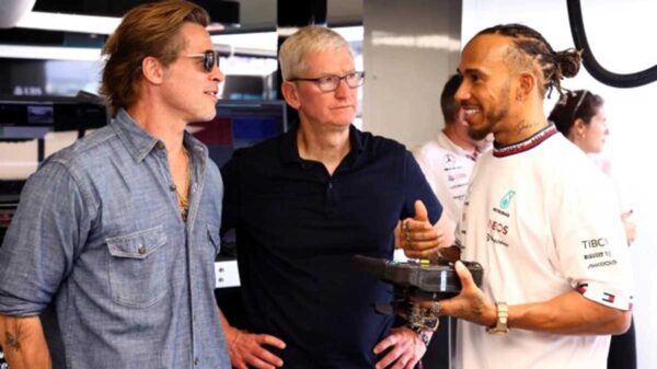 Lewis Hamilton prepara una película con Brad Pitt