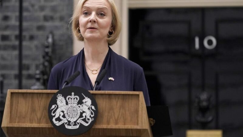 Renuncia Liz Truss como primera ministra de Inglaterra