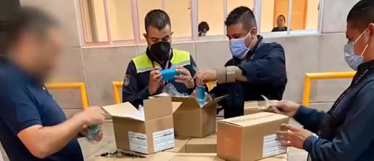 Asegura la Marina 8 toneladas de metanfetaminas ocultas en shampoo; se trata de la mayor cantidad asegurada en aeropuertos.