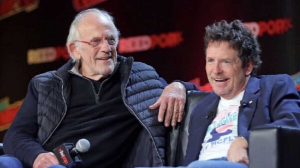 Michael J. Fox y Christopher Lloyd se reunieron en la Comic Con