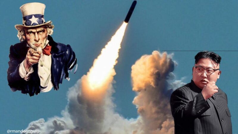 EE.UU. atiza el fuego y lanza misiles a mares norcoreanos